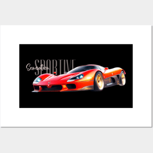 Voiture Sportive Luxe 02B Posters and Art